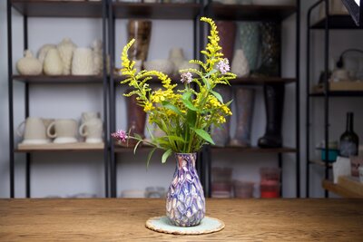Фиолетовая ваза. Серия «Горы»